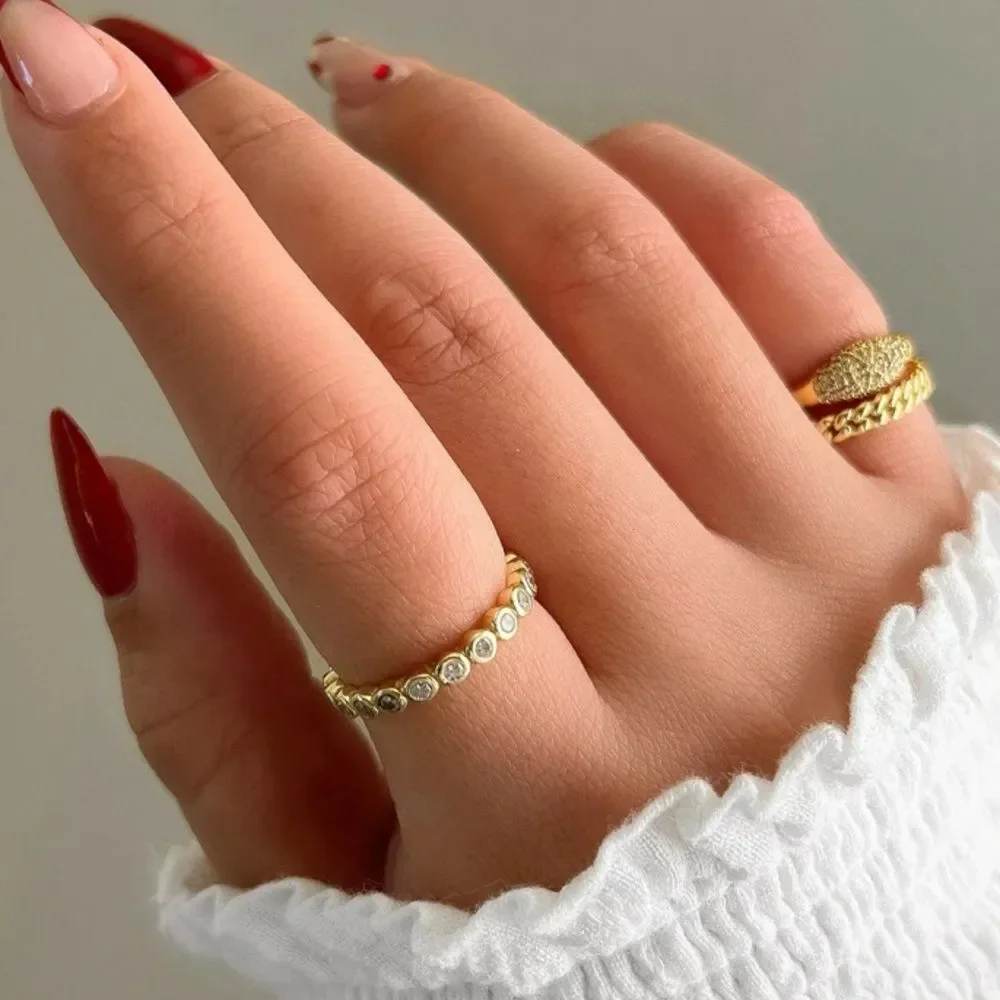 Bezel eternity ring N730 - Picture 5 of 8